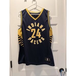 Indiana Pacers Buddy Hield 24 Jersey Mens L Navy Fanatics NBA Swingman